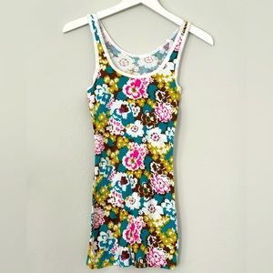 Two Printed Mossimo Tanks